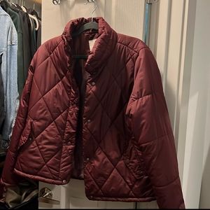 Maroon jacket